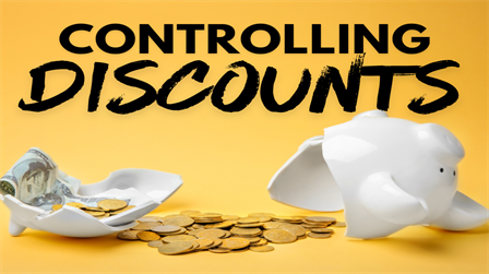 Controlling Discounts