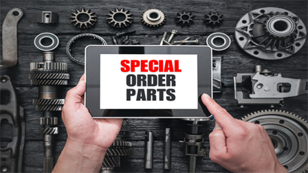 Special Order Parts