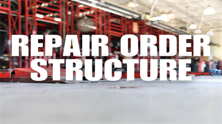 The Importance of Repair Order Structure