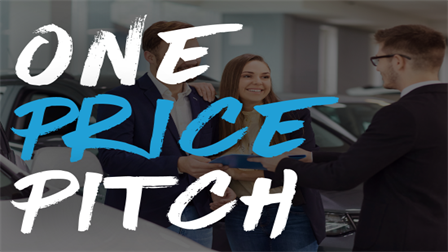 One Price Approach & Pitch