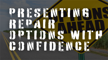 Presenting Repair Options with Confidence