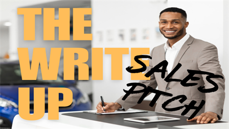 The Write-Up Pitch
